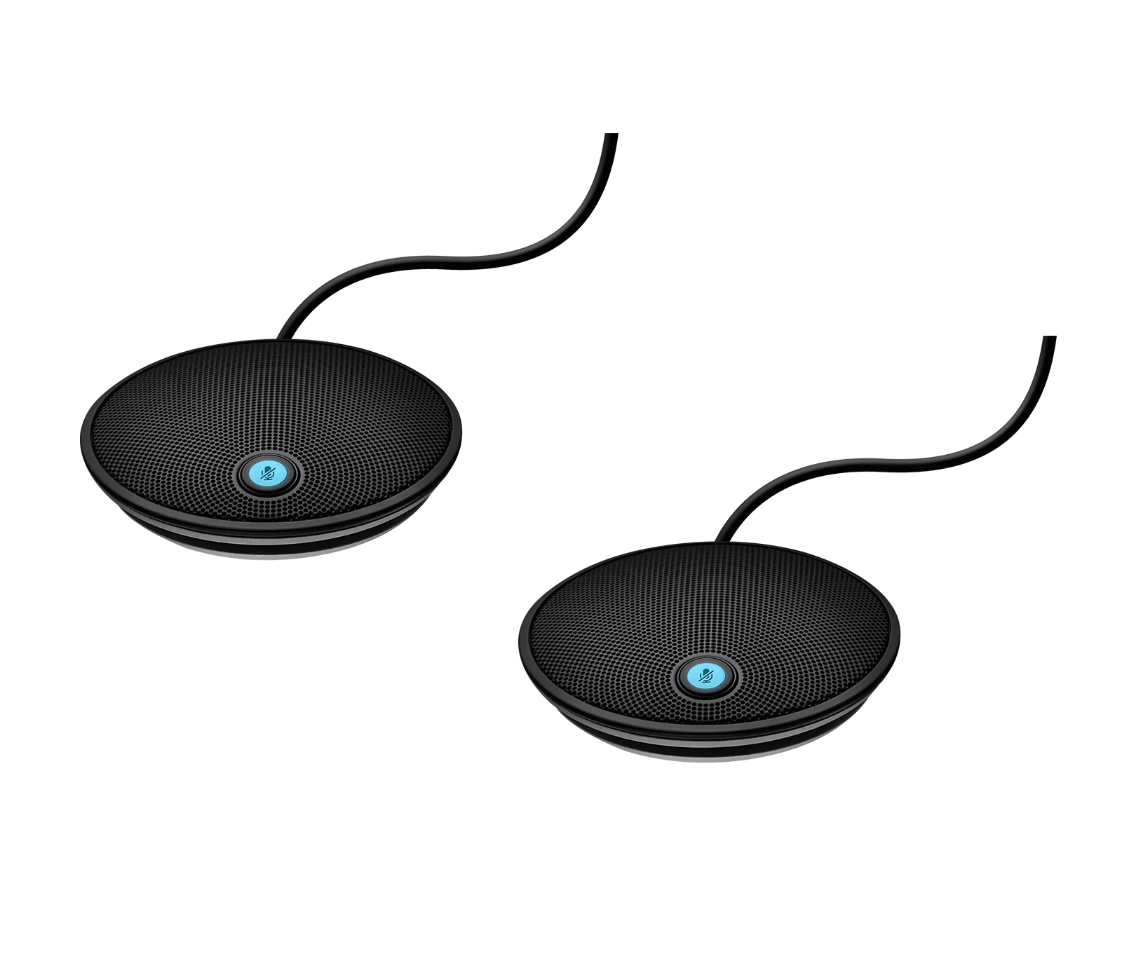 Pair of Logitech GROUP Expansion Microphones