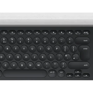 Logitech K780 Multi-Device Wireless Keyboard - UK English, Speckled White