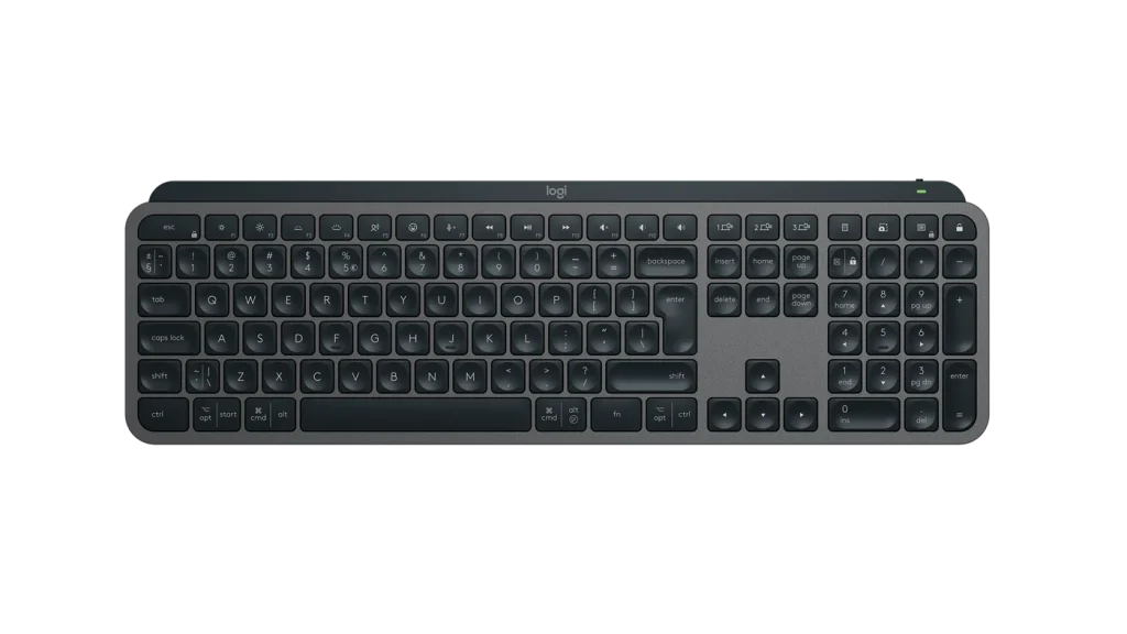 Logitech MX Keys S Advanced Wireless Illuminated Keyboard - Graphite