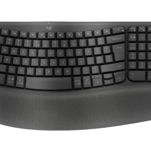 Logitech Wave Keys Wireless Ergonomic Keyboard - Graphite