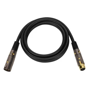 Monoprice Premier Series 10ft XLR Male to Female 16AWG Cable – Gold Plated - AX Store Kuwait