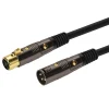 Monoprice Premier Series 10ft XLR Male to Female 16AWG Cable – Gold Plated - AX Store Kuwait - 6