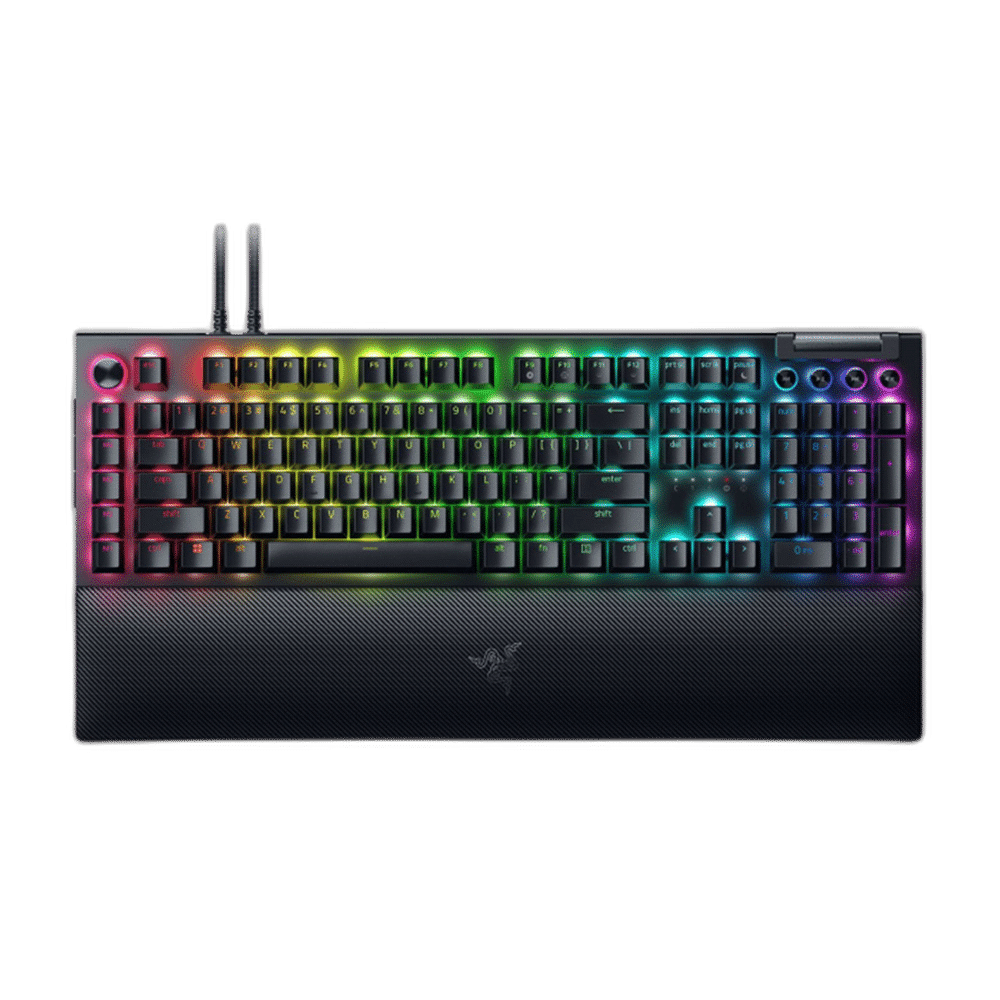 Razer BlackWidow V4 Pro Wired Mechanical Gaming Keyboard, Black