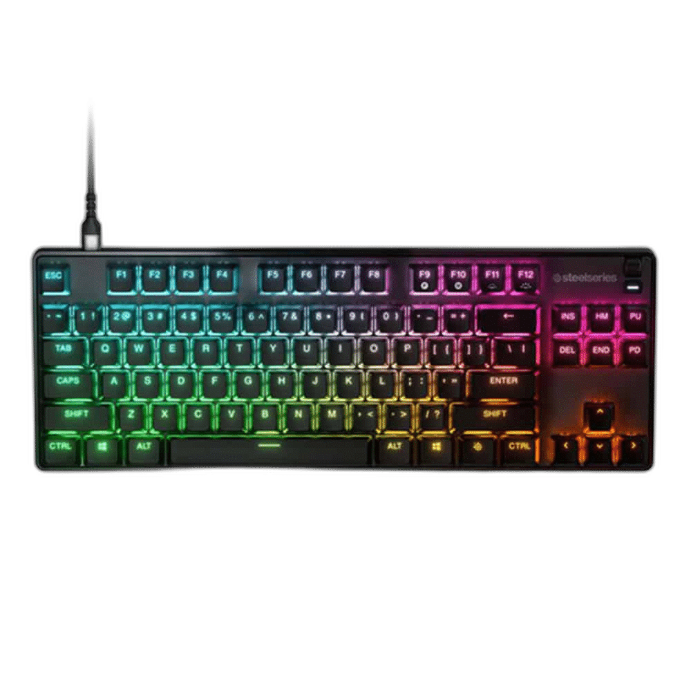 SteelSeries Apex 9 TKL Wired Mechanical Gaming Keyboard, Black