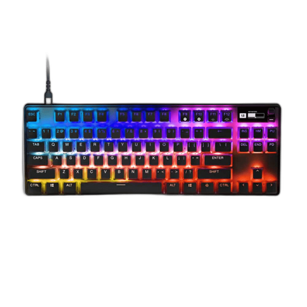 SteelSeries Apex Pro TKL 2023 Wired Mechanical Keyboard, Black