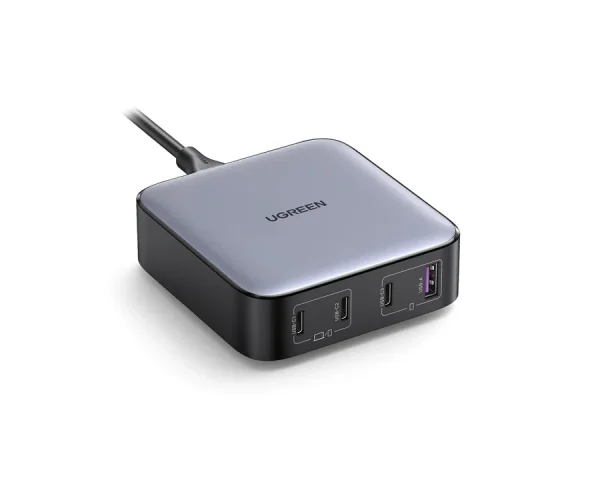 UGREEN Nexode 100W 4-Port Desktop Charger – UK Plug - AX Store Kuwait - 2