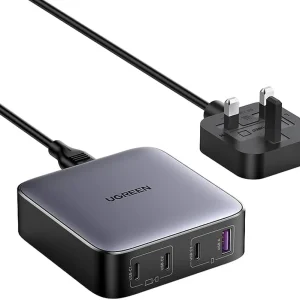 UGREEN Nexode 100W 4-Port Desktop Charger – UK Plug - AX Store Kuwait