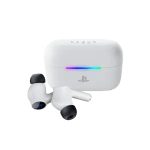 Razer Hammerhead V3 X HyperSpeed Wireless Gaming Earbuds for PlayStation - White