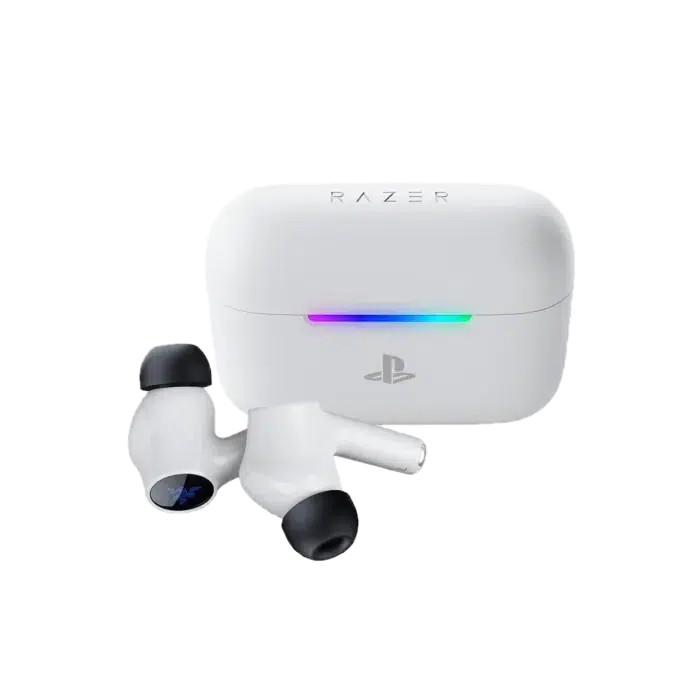 Razer Hammerhead V3 X HyperSpeed Wireless Gaming Earbuds for PlayStation - White