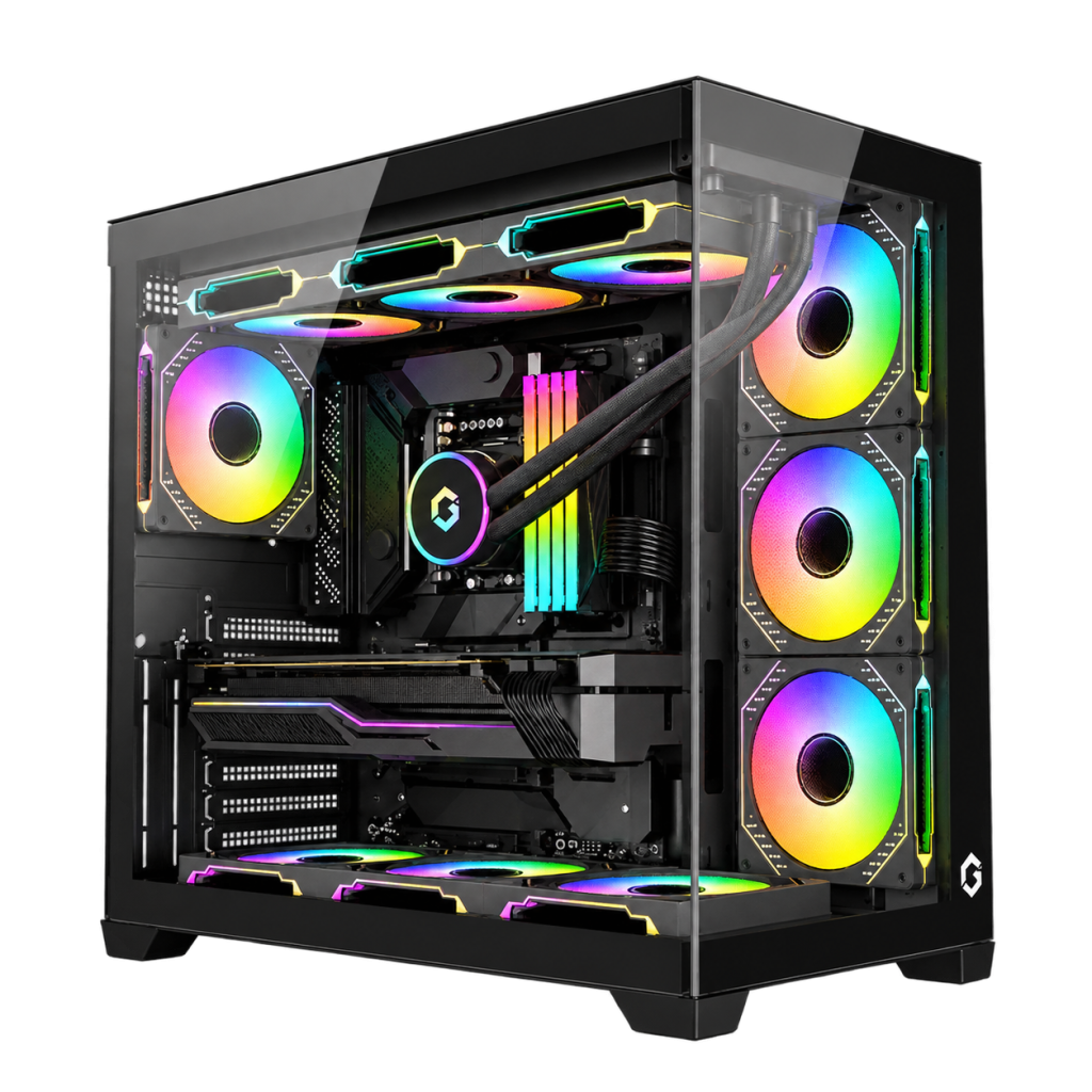 RTX 4070 Ti Gaming PC – i7-12700F – Emperor Midnight VX Black