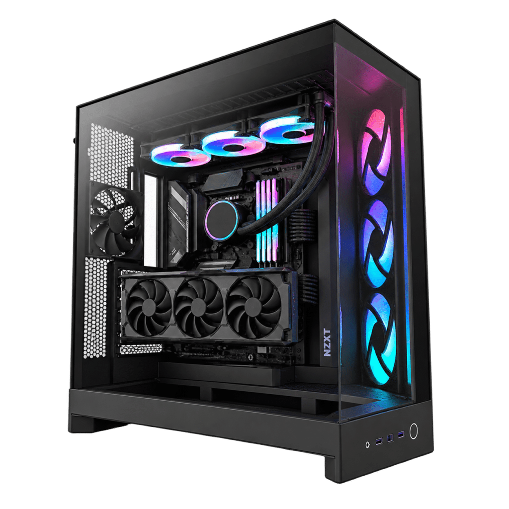 RTX 5070 Ti Gaming PC – i7-14700KF – NZXT H9 Flow RGB Black