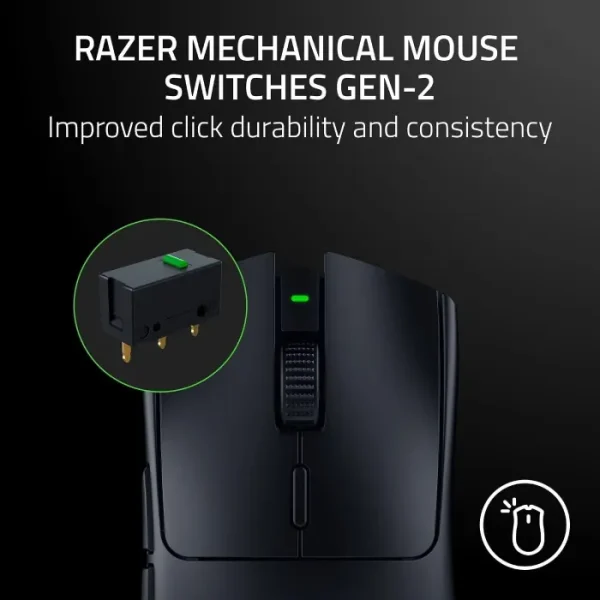 Razer Viper V3 HyperSpeed Wireless Gaming Mouse - 30K DPI / Black - AX Store Kuwait