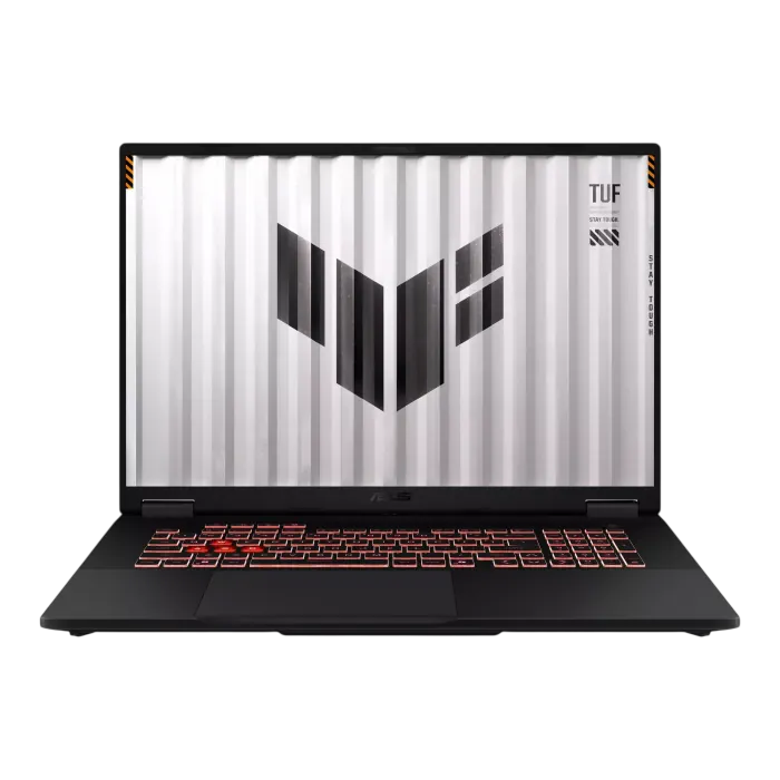 ASUS TUF Gaming A18 18" FHD+ 144Hz – Ryzen 7 260, RTX 5060 8GB, 16GB RAM, 1TB SSD – Jaeger Grey