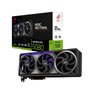ASUS ROG Astral GeForce RTX 5080 OC – 16GB GDDR7 – Black