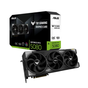ASUS TUF Gaming GeForce RTX 5080 OC 16GB GDDR7 – Black
