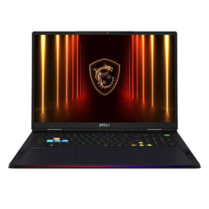 MSI Raider 18 HX AI – Ultra 9 285HX, RTX 5080 16GB, 32GB RAM, 1TB SSD – Core Black
