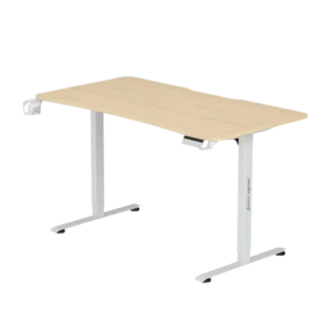 AndaSeat Xtreme 140cm Electric Standing Gaming Desk – Wood Grain