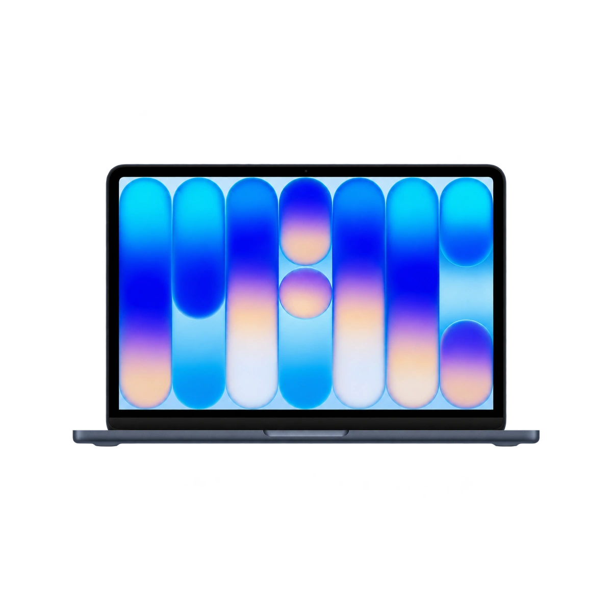 Apple MacBook Neo 13-inch Indigo front view with Liquid Retina display