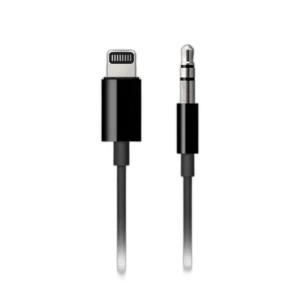 Apple Lightning to 3.5MM Audio Jack Cable, 1.2m, Black