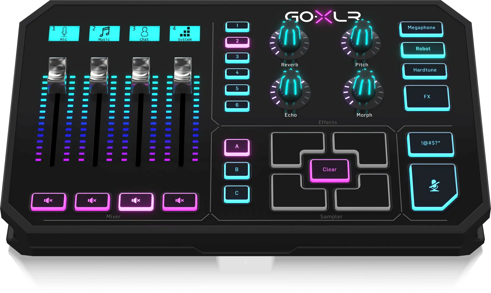 TC-Helicon GoXLR 4-Channel USB Streaming Mixer