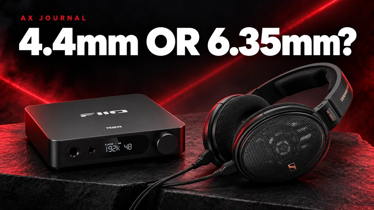 4.4mm vs 6.35mm Headphone Connections — AX Journal guide