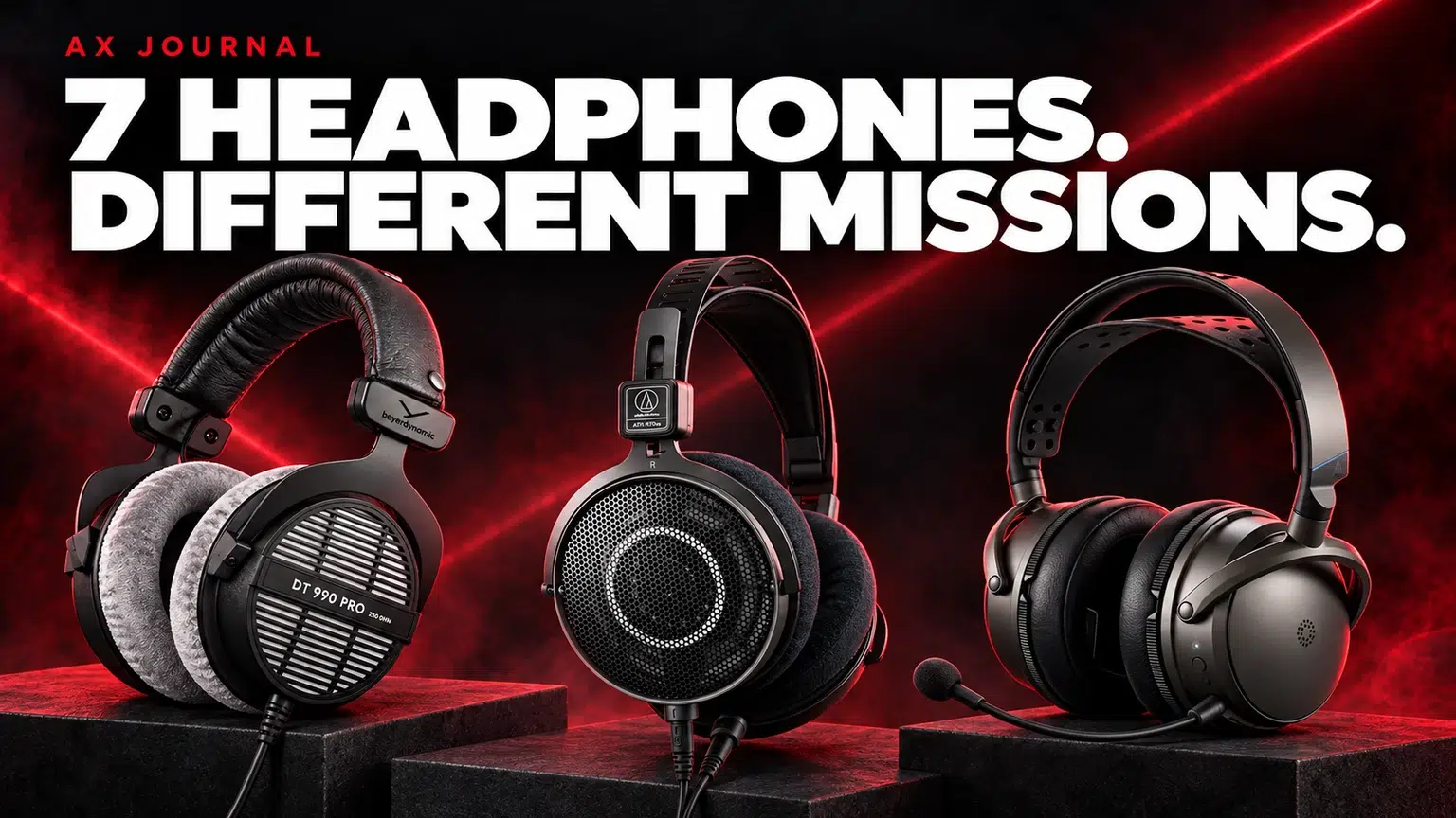 7 Headphones Different Missions — 7 Best Headphones for Gaming and Music in Kuwait