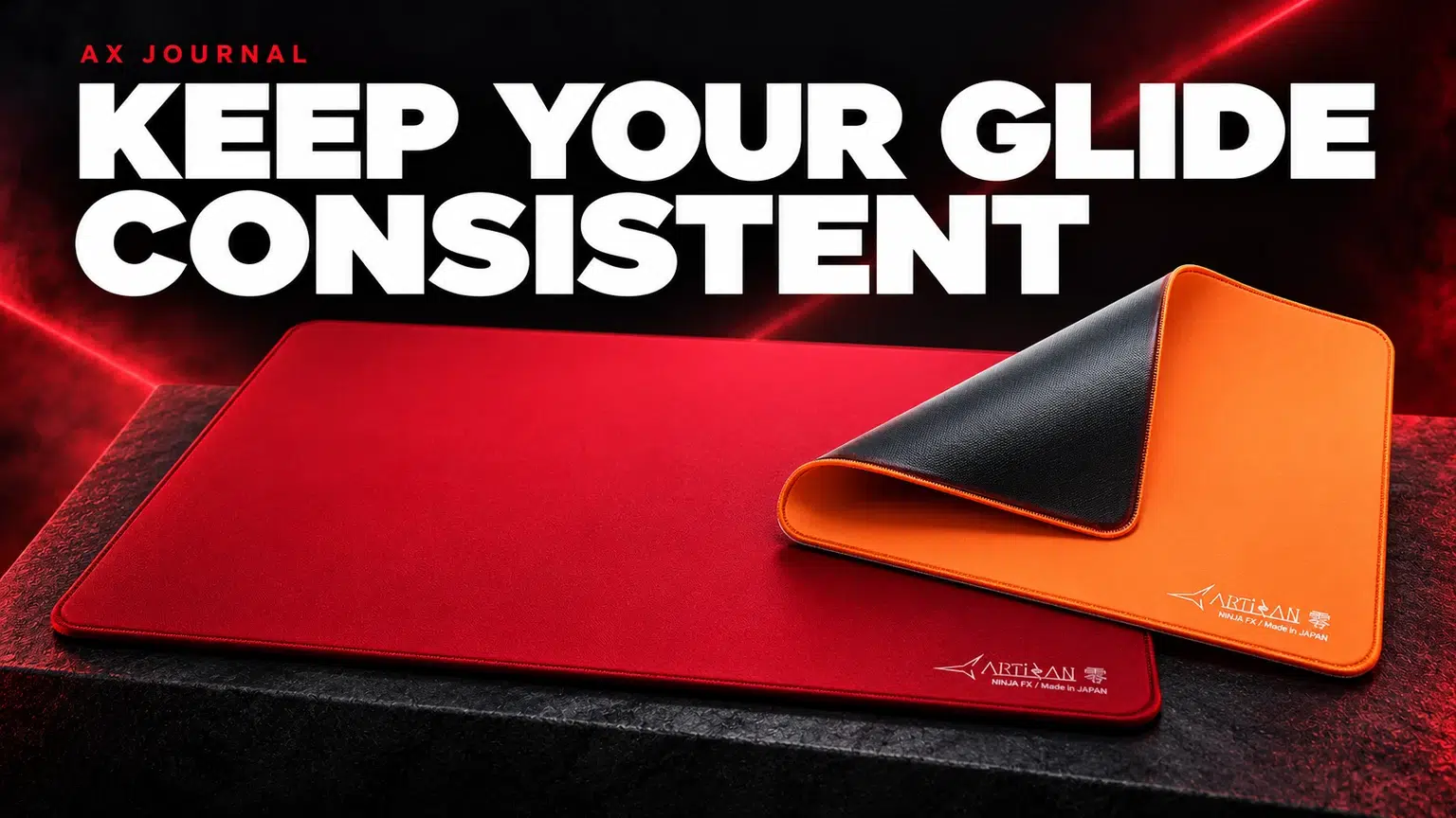How to Clean an ARTISAN Mousepad Without Guesswork — AX Journal guide