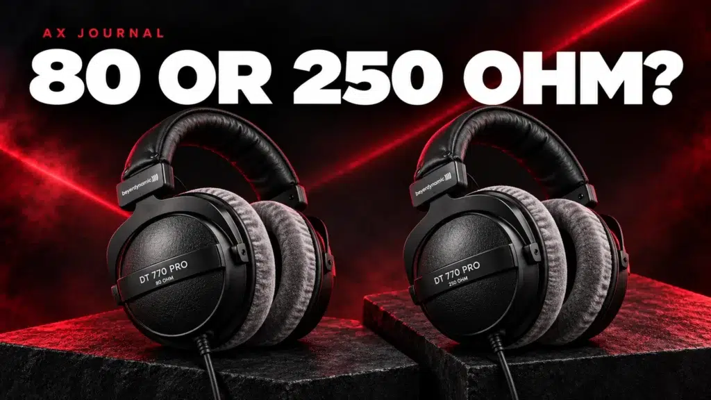 DT 770 PRO 80 Ohm vs 250 Ohm: Choose for Your Source