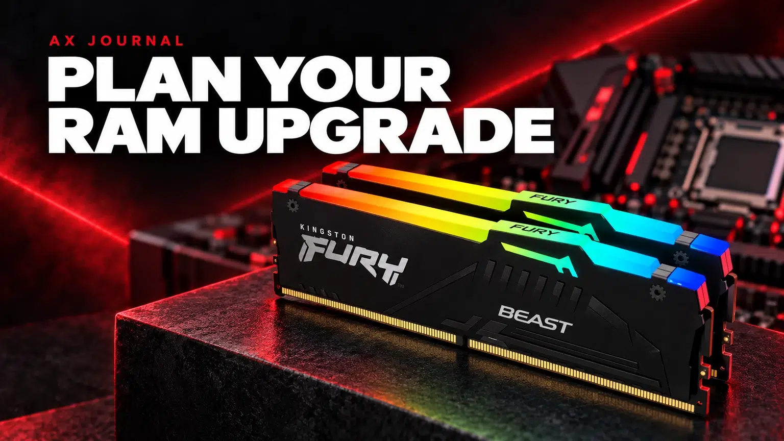 Gaming PC RAM Upgrade: Capacity and Compatibility — AX Journal product guide