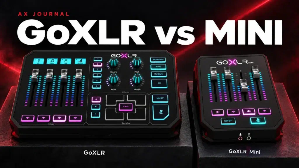 GoXLR vs GoXLR Mini: Choose Your Streaming Mixer