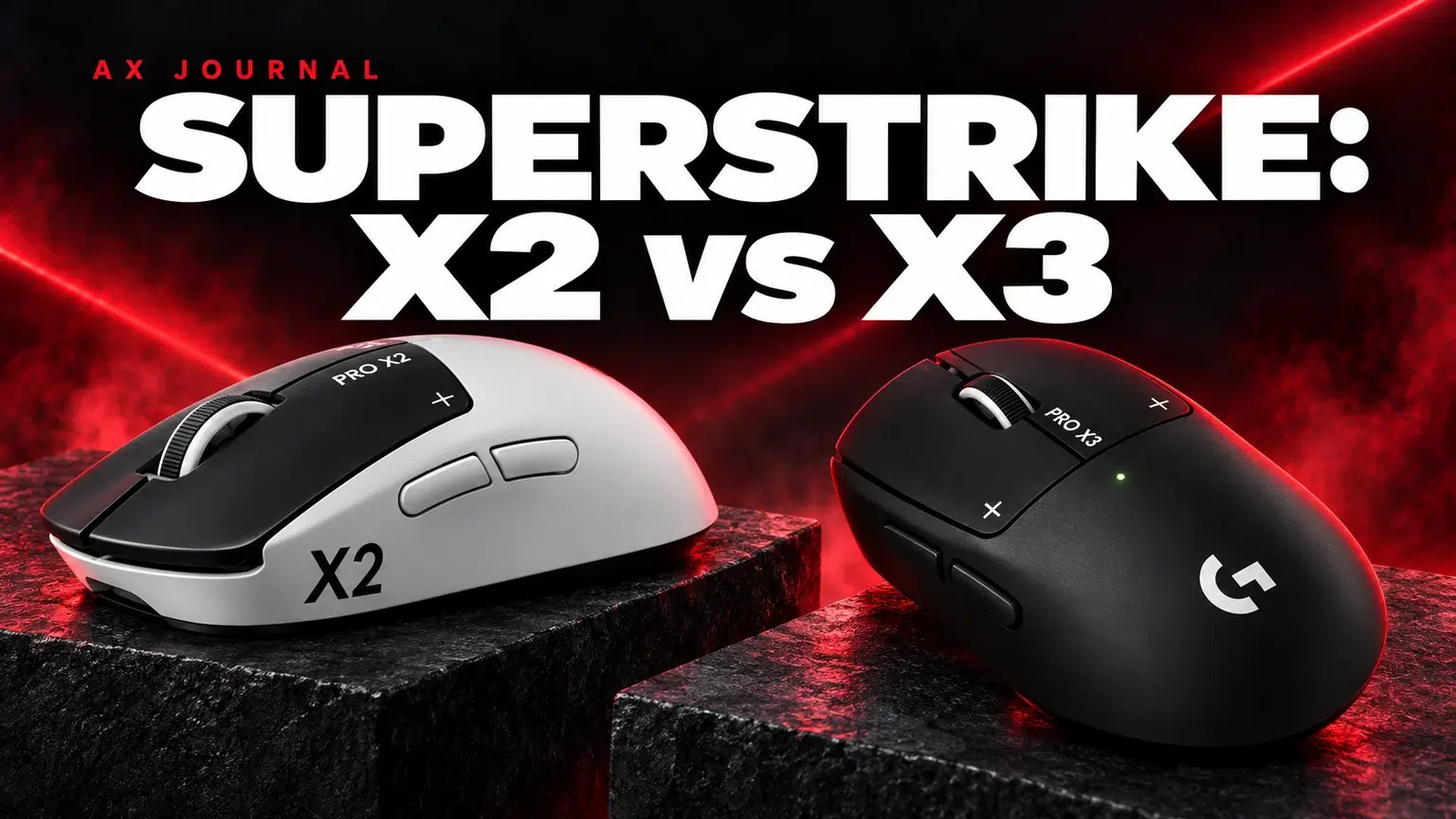 Logitech PRO X2 SUPERSTRIKE vs PRO X3 SUPERSTRIKE — AX Journal guide