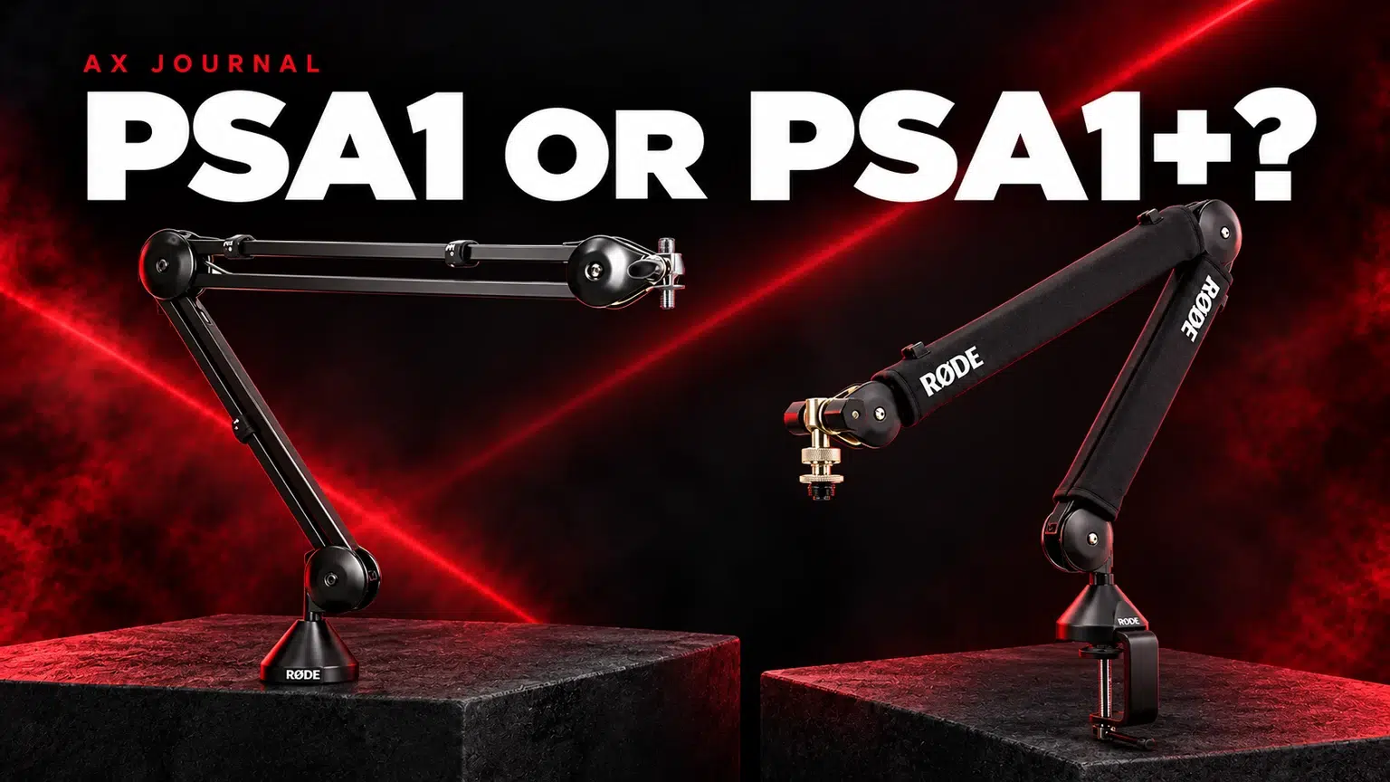 RØDE PSA1 vs PSA1+ — AX Journal guide