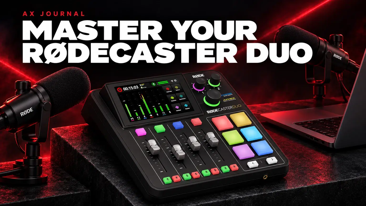 RØDECaster Duo Setup Guide — AX Journal guide