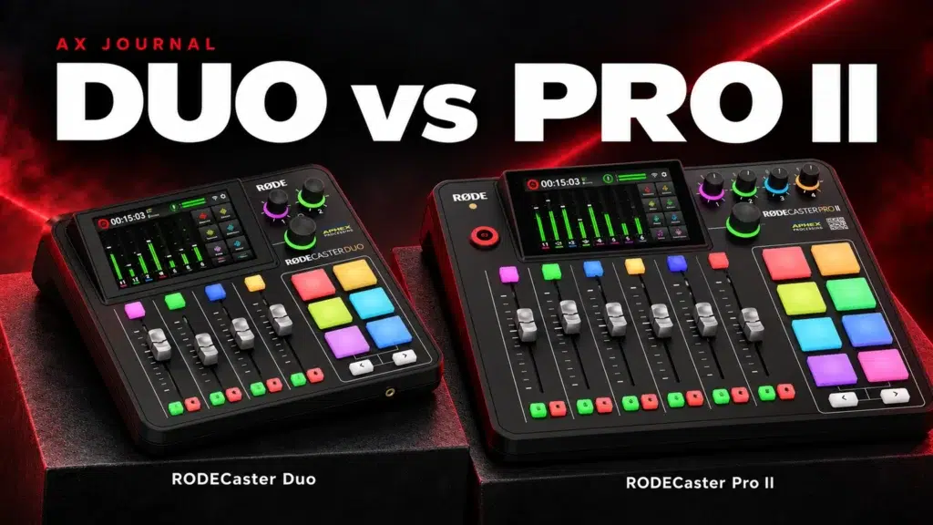 RØDECaster Duo vs Pro II: Choose Your Podcast Studio