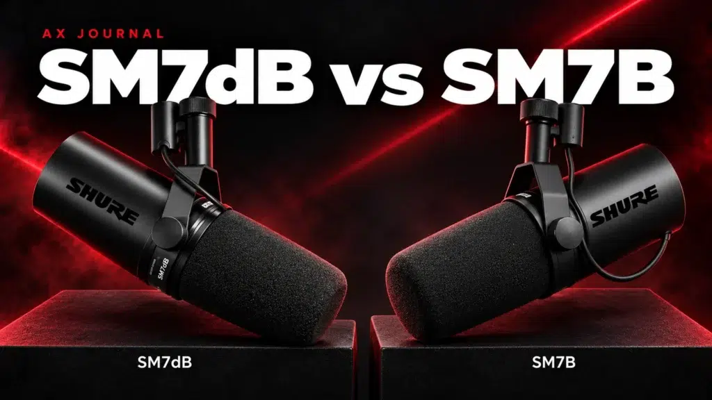 SM7dB vs SM7B: Gain, Interfaces and Complete Setup