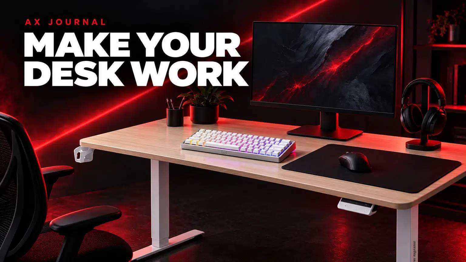 Plan a Small Gaming Desk Without Losing Mouse Space — AX Journal product guide