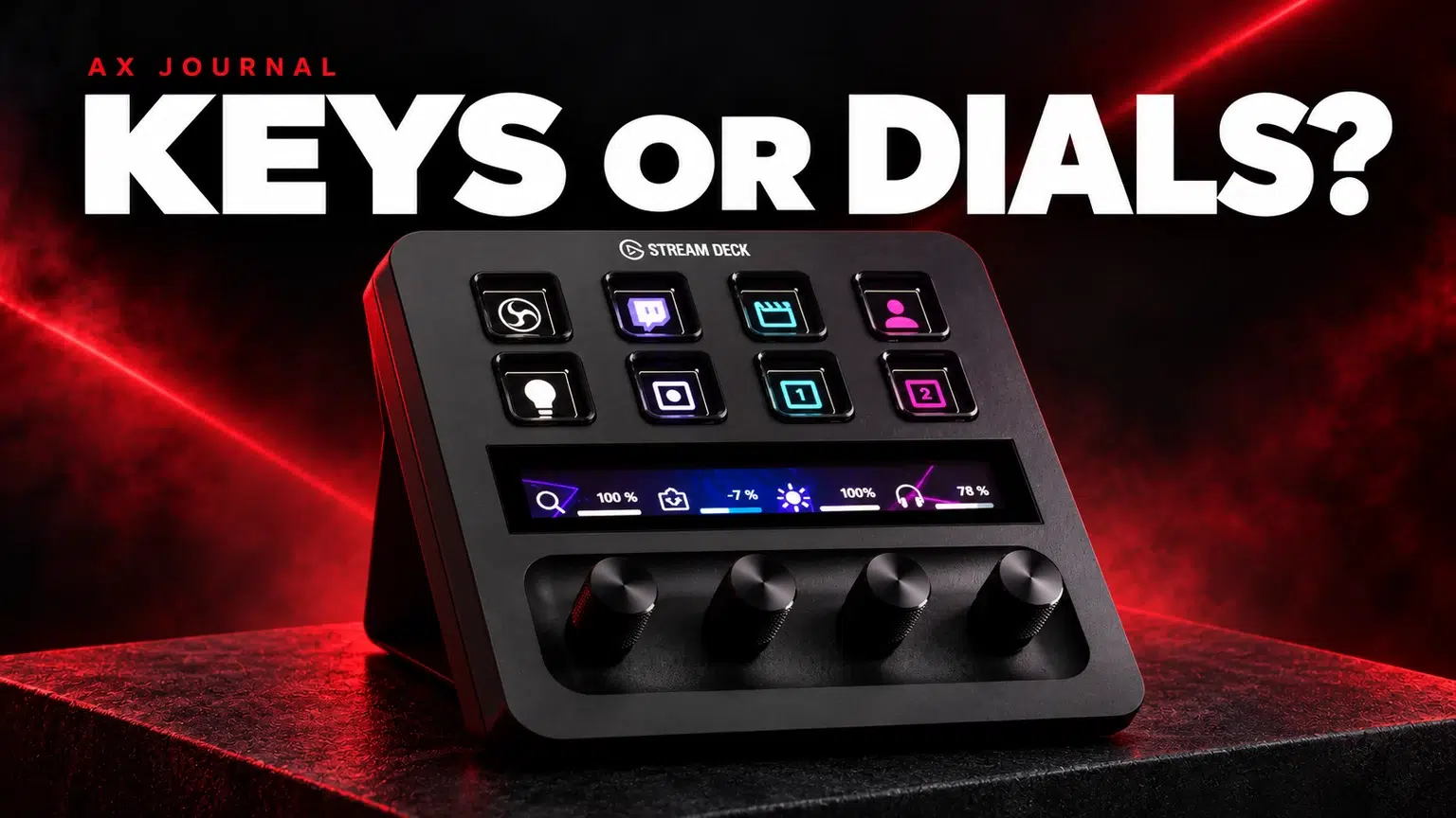 Stream Deck MK.2 vs Stream Deck + — AX Journal guide