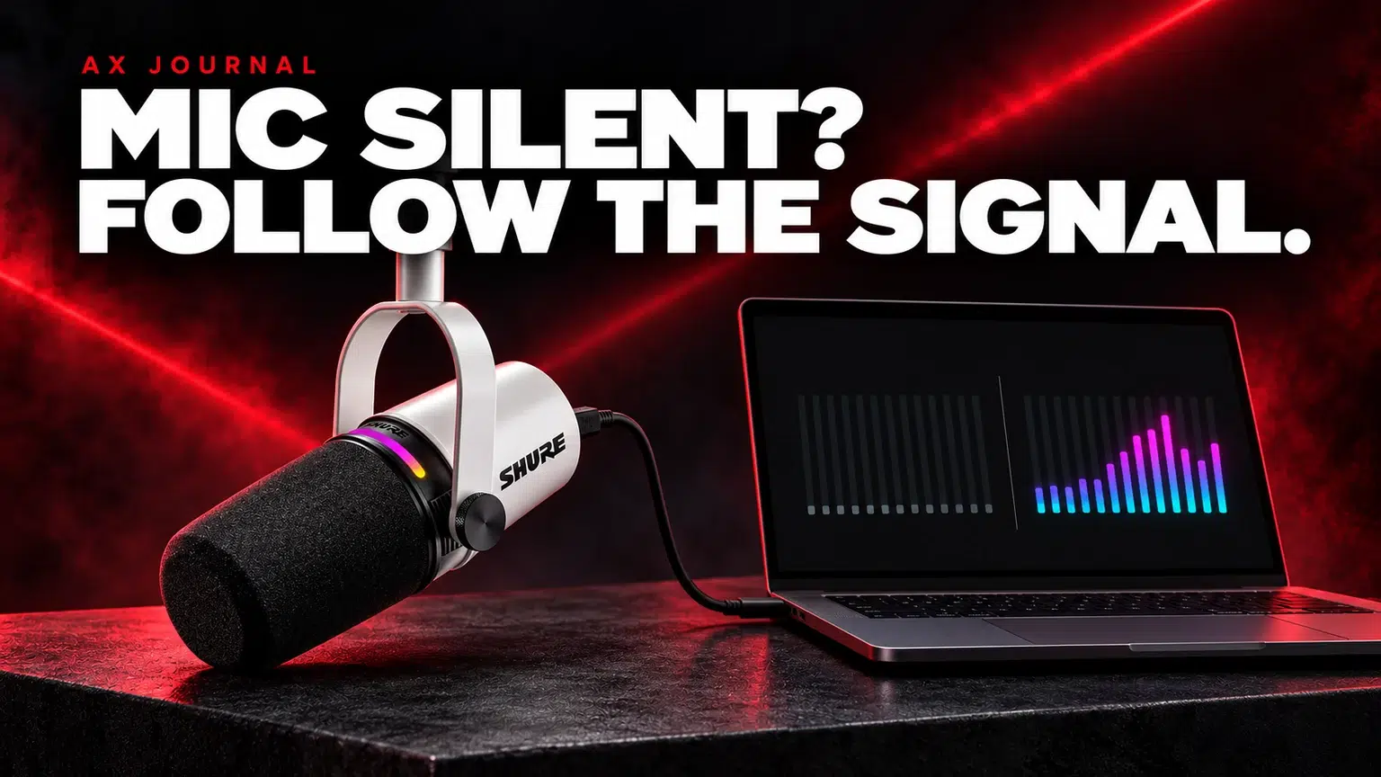 Mic Silent? Follow The Signal — USB Mic Not Working in Windows or Discord?