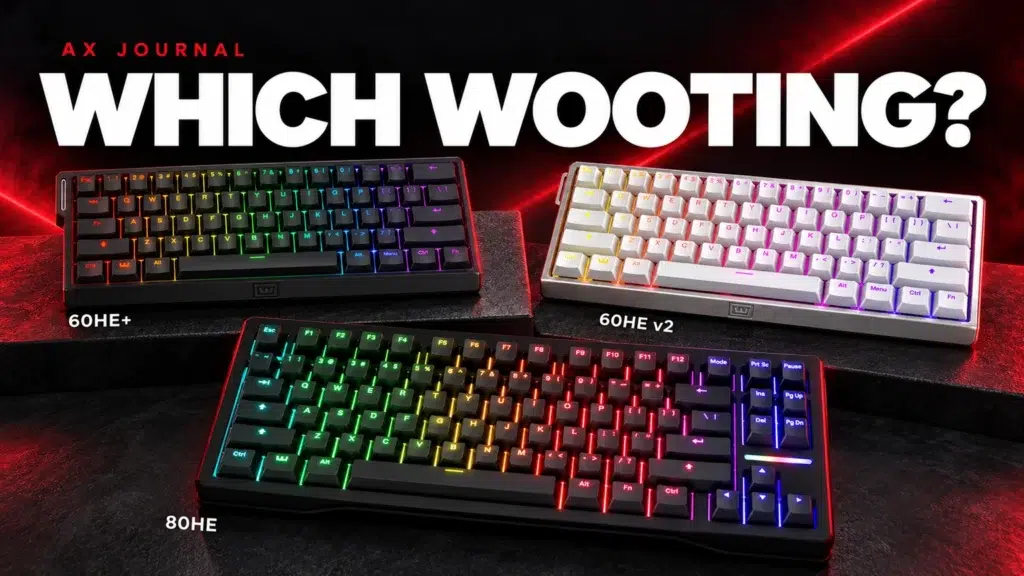Wooting 60HE vs 80HE: Layout, Rapid Trigger and Desk Fit