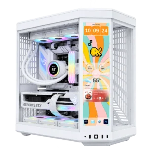 RTX 5080 Gaming PC – Ryzen 9 9950X3D – HYTE Y70 Touch White