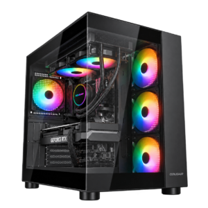 RTX 5060 Ti 16GB Gaming PC – Ryzen 7 7800X3D – Cougar FV150 Black