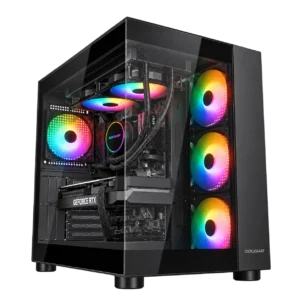 RTX 5060 Ti 16GB Gaming PC – Ryzen 7 7800X3D – Cougar FV150 Black
