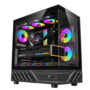 RTX 5070 Ti Gaming PC – Ryzen 7 9700X – DarkFlash DS950 Black