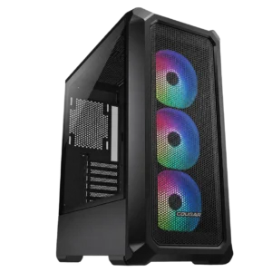 RX 9060 XT 8GB Gaming PC – i5-14400F – Cougar Archon 2 Black