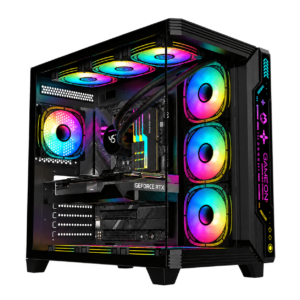 RTX 5070 Gaming PC – Ryzen 7 7800X3D – GameOn Pulse RGB Black
