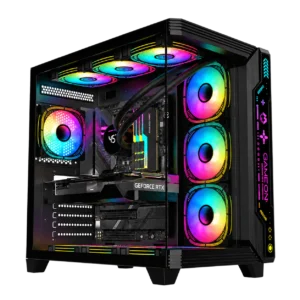 RTX 5070 Gaming PC – Ryzen 7 7800X3D – GameOn Pulse RGB Black