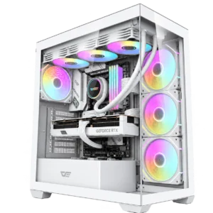 RTX 5070 Gaming PC – Ryzen 7 9800X3D – DarkFlash DS900 White