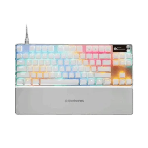 SteelSeries Apex Pro TKL Gen 3 Gaming Keyboard, White