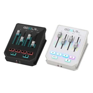 TC Helicon GoXLR Mini Mixer – 4-Fader USB Audio Interface