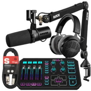 AX Stream Pro Audio Bundle – SM7dB + GoXLR + DT 900 PRO X